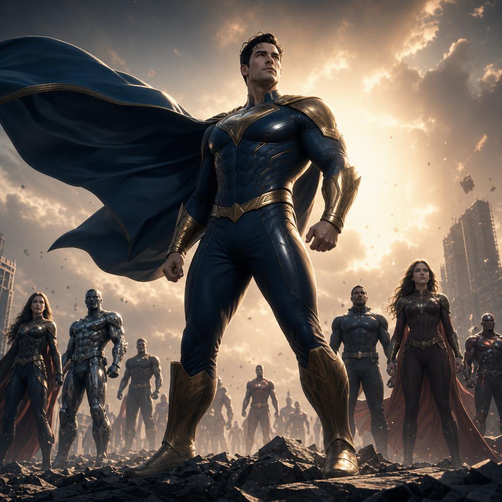 Superhero Leader